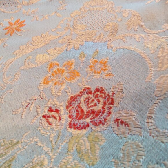 Reversible Vintage Tapestry Silk Bedspread - Picture 4 of 12